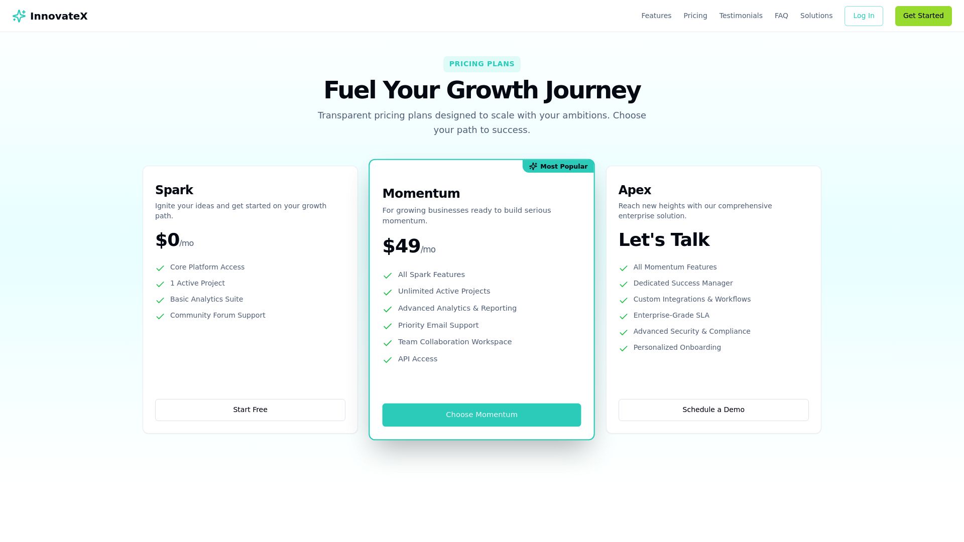 Modern SaaS Template thumbnail 2